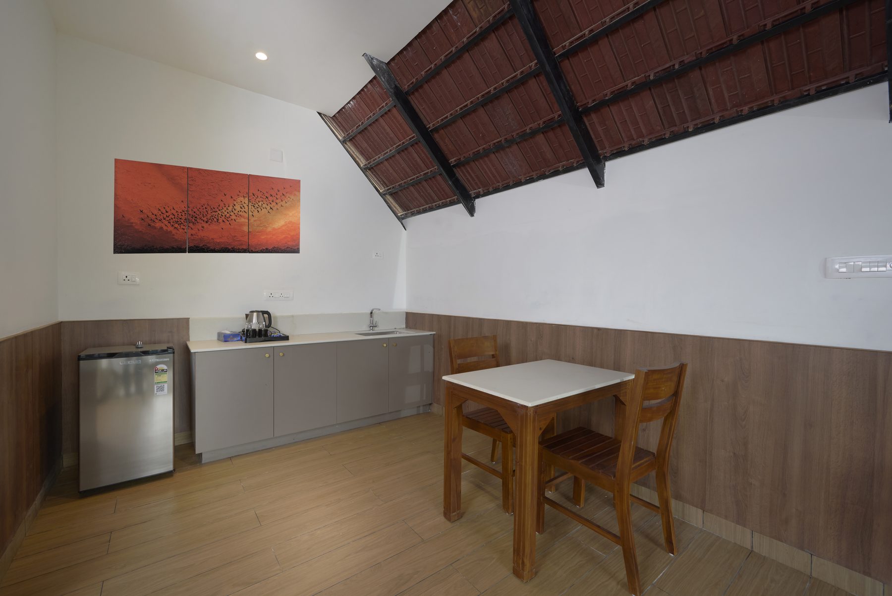 The Reach Vagamon — A-Frame Loft — kitchen and dining